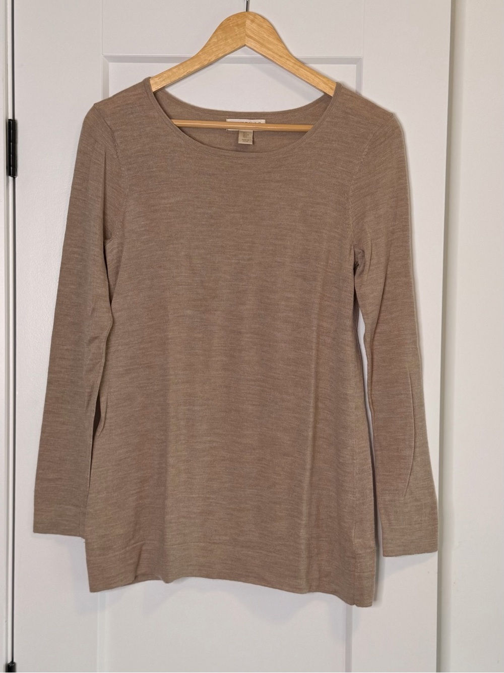 💛2 for 20-Classic Lightweight Long-Sleeve Top - Taupe